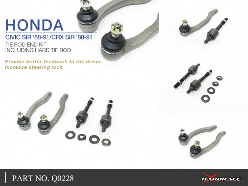 HARDRACE TIE ROD END KIT HardRace