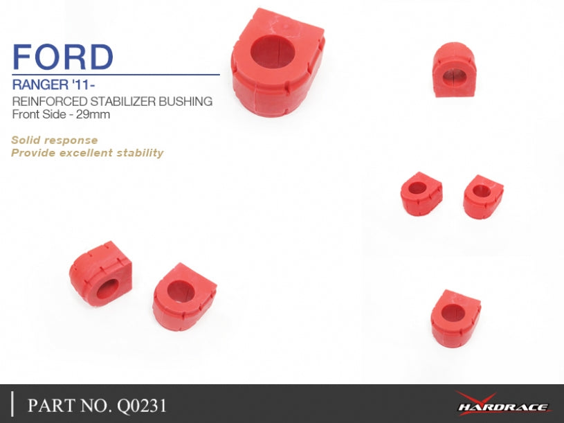 HARDRACE FRONT ANTI ROLL BAR BUSH REINFORCED HardRace