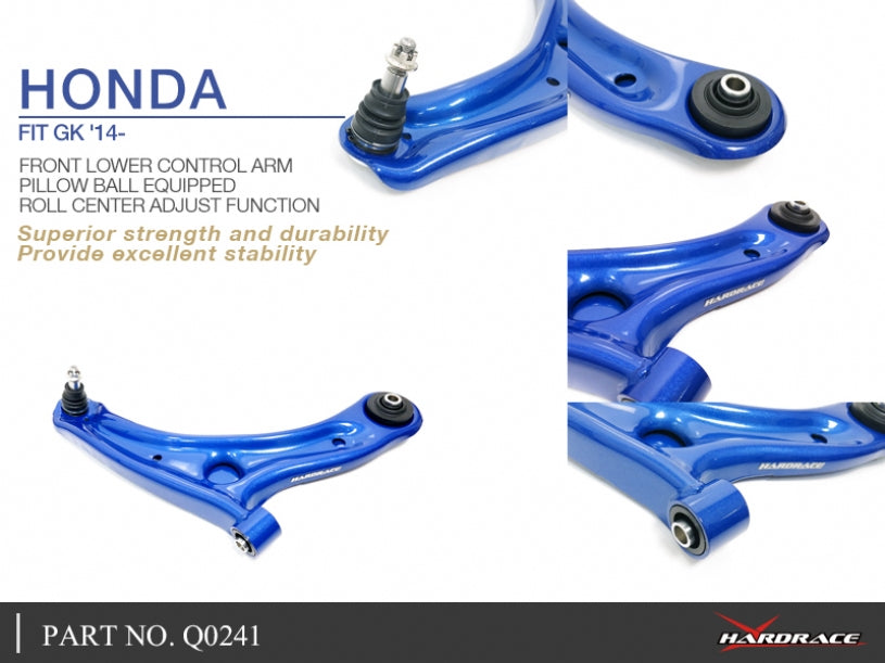 HARDRACE FRONT LOWER CONTROL ARM & ROLL CENTRE BALL JOINT HardRace