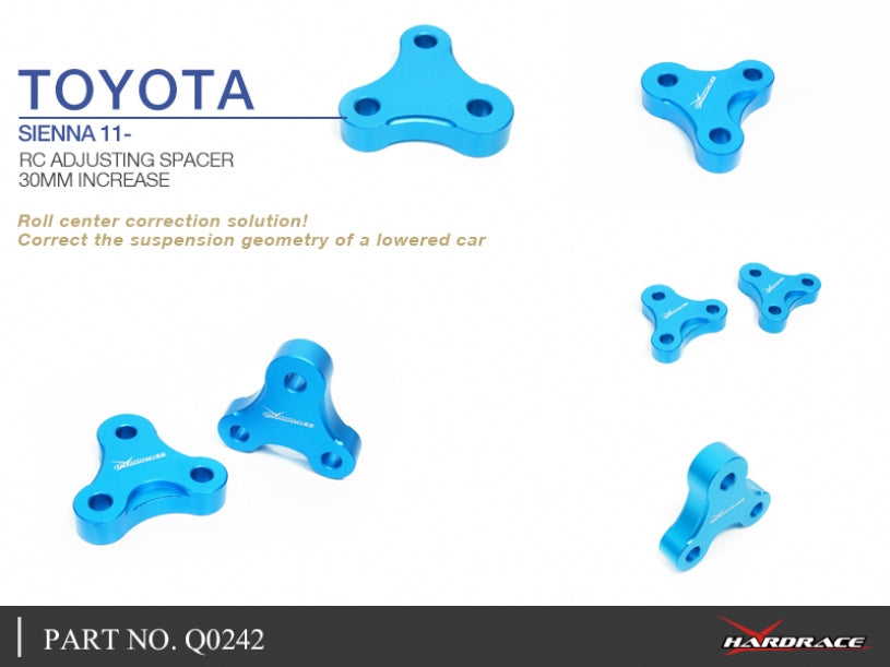 HARDRACE FRONT GEOMETRY CORRECTION SPACER HardRace