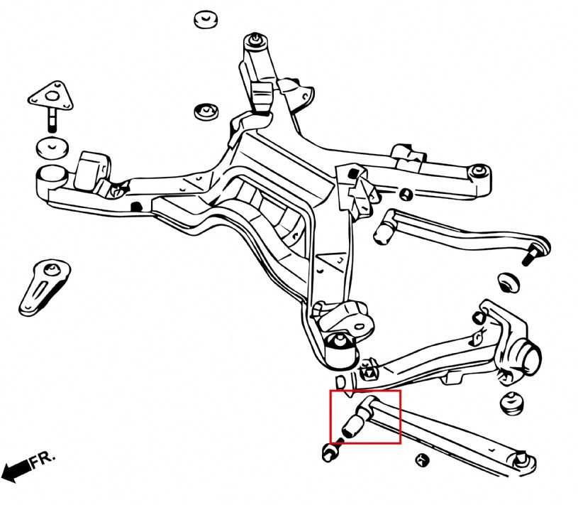 HARDRACE REAR LOWER ARM BUSH HardRace