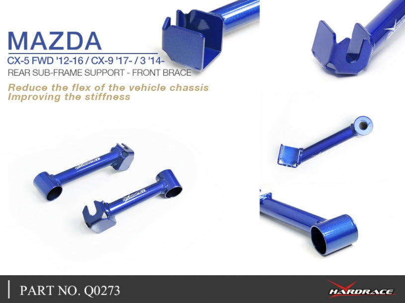 HARDRACE REAR SUBFRAME SUPPORT BRACE HardRace