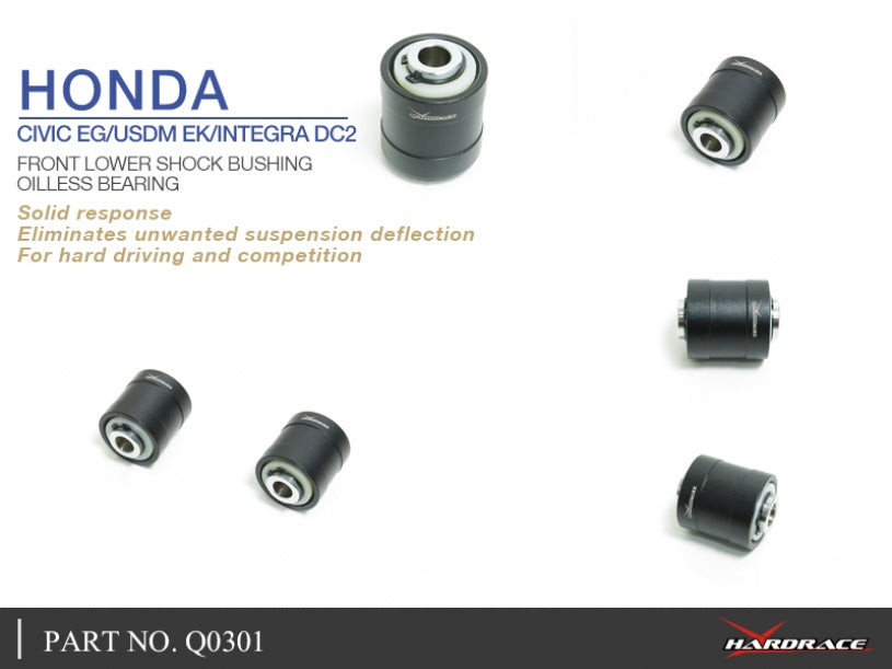 HARDRACE FRONT LOWER SHOCK ABSORBER BUSH HardRace