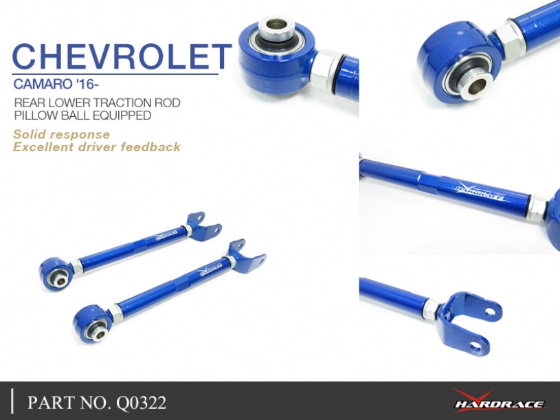HARDRACE REAR LOWER TRACTION ROD HardRace