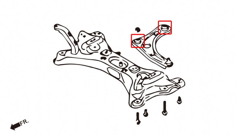 HARDRACE FRONT LOWER ARM BUSH HardRace