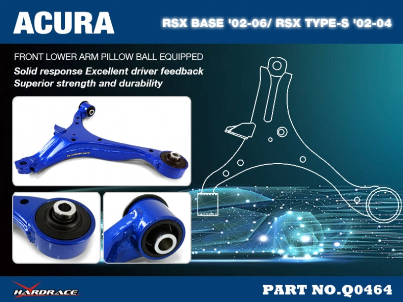 HARDRACE FRONT LOWER ARM HardRace