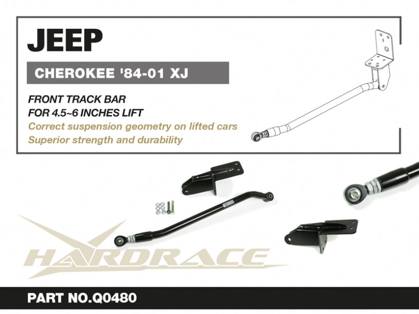 HARDRACE FRONT TRACK BAR ADJUSTABLE HardRace