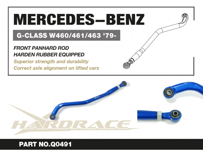 HARDRACE FRONT TRACK BAR ADJUSTABLE HardRace
