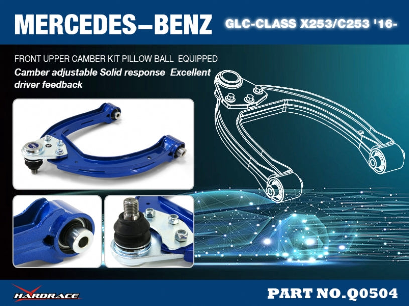 HARDRACE FRONT CAMBER ARM ADJUSTABLE HardRace