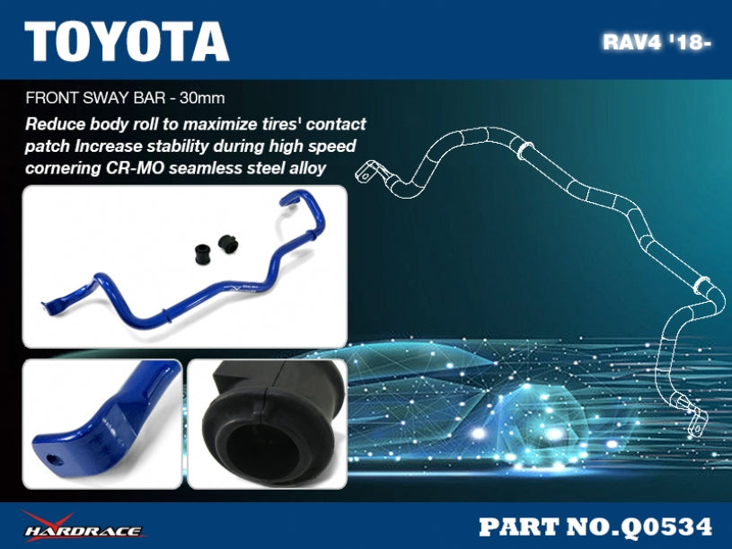 HARDRACE FRONT ANTI ROLL BAR HardRace