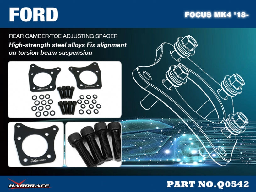 HARDRACE REAR CAMBER & TOE ADJUSTING SPACER HardRace
