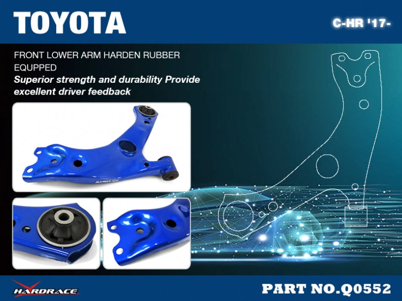 HARDRACE FRONT LOWER CONTROL ARM HardRace