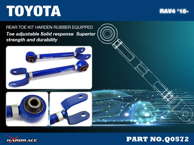 HARDRACE REAR TOE CONTROL ARM ADJUSTABLE HardRace
