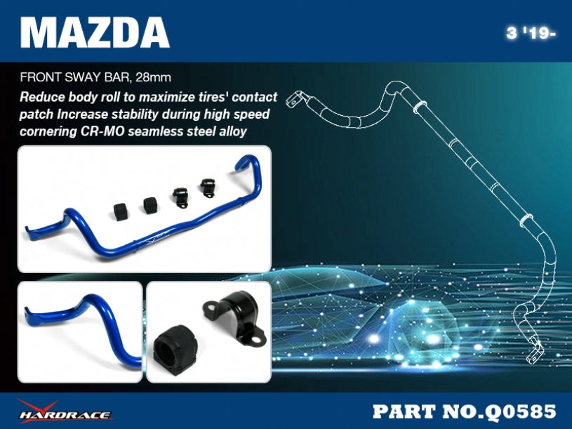 HARDRACE FRONT ANTI ROLL BAR HardRace