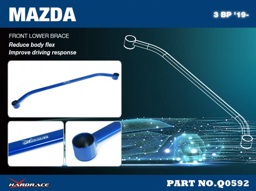 HARDRACE FRONT LOWER BRACE HardRace