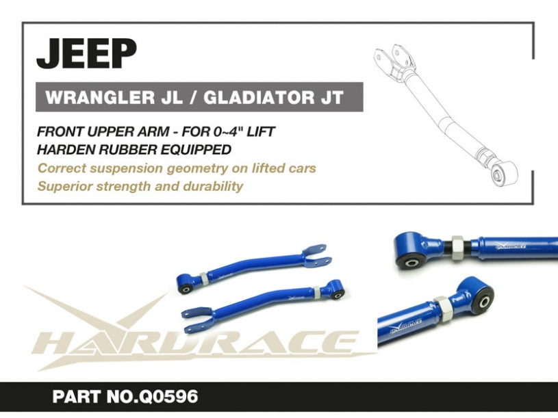 HARDRACE FRONT UPPER ARM ADJUSTABLE HardRace