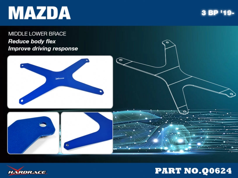 HARDRACE MIDDLE LOWER BRACE HardRace