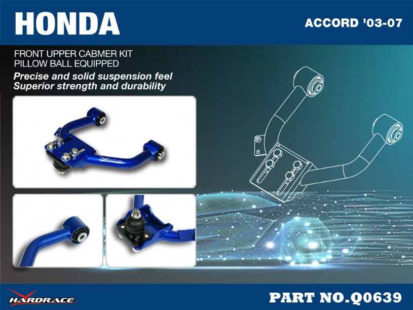HARDRACE FRONT CAMBER ARM ADJUSTABLE HardRace