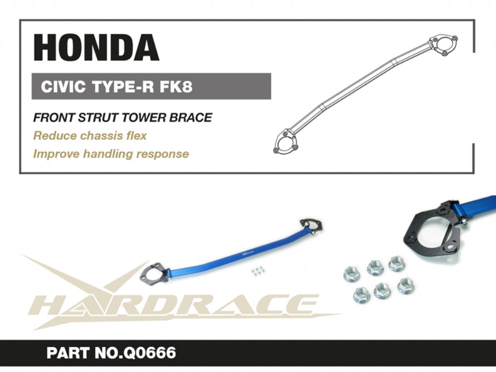 HARDRACE FRONT STRUT BRACE HardRace