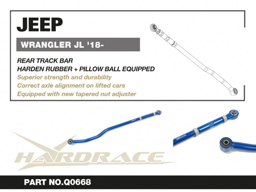 HARDRACE REAR TRACK BAR ADJUTSABLE HardRace