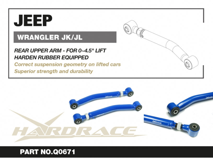 HARDRACE REAR UPPER ARM ADJUSTABLE HardRace