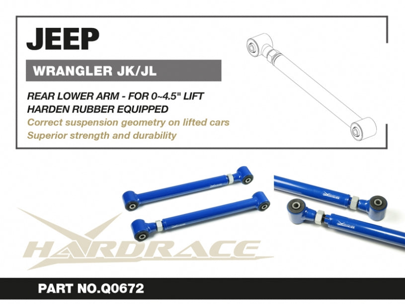 HARDRACE REAR LOWER ARM ADJUSTABLE HardRace