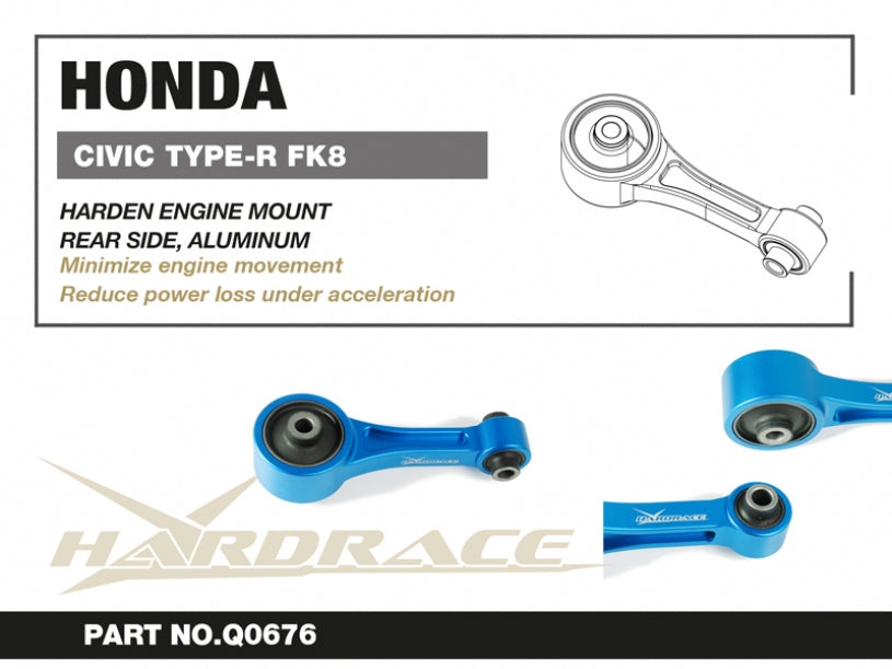 HARDRACE REAR UPRATED ENGINE MOUNT HardRace