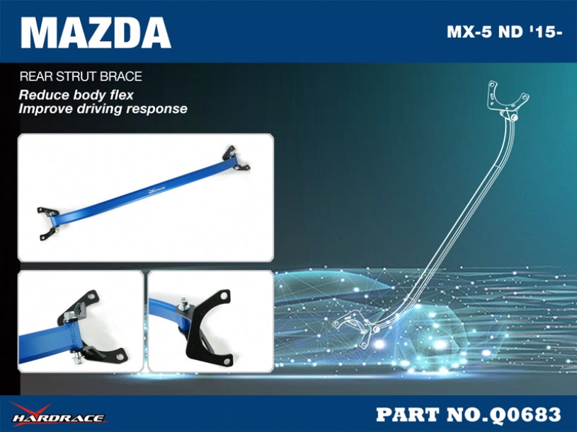 HARDRACE REAR STRUT BRACE HardRace