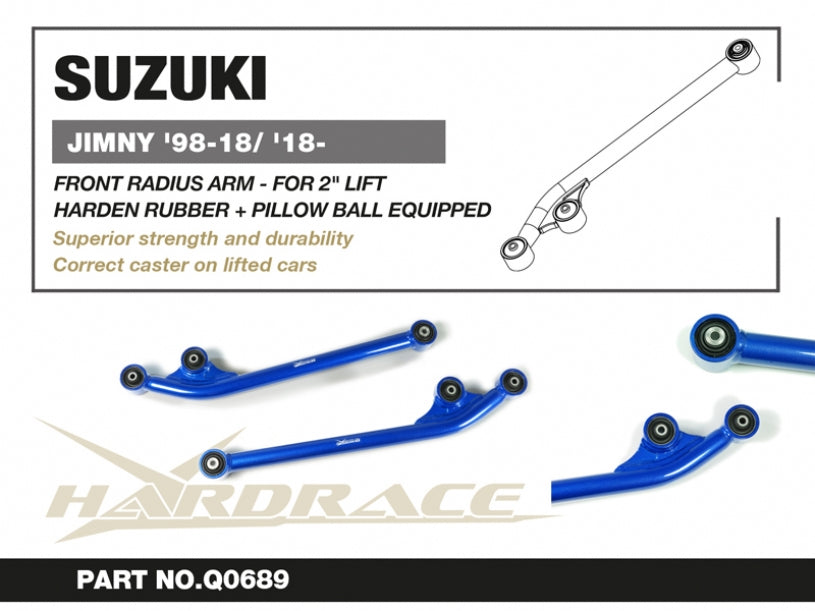 HARDRACE FRONT RADIUS ARM HardRace
