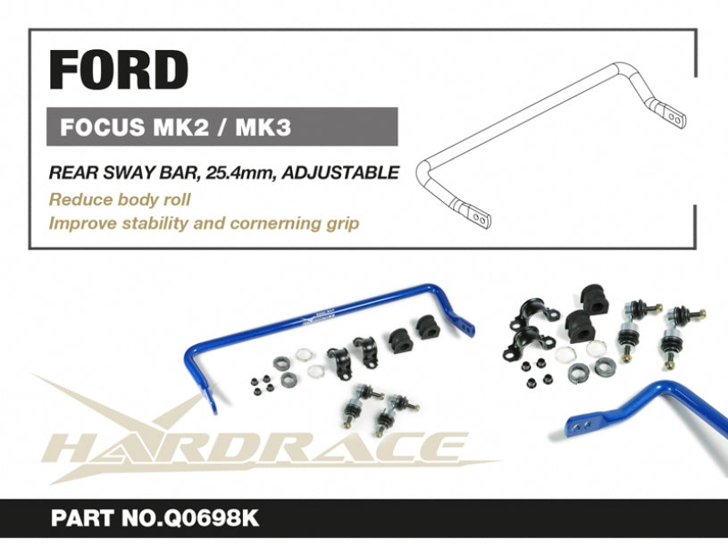 HARDRACE REAR ANTI ROLL BAR HardRace