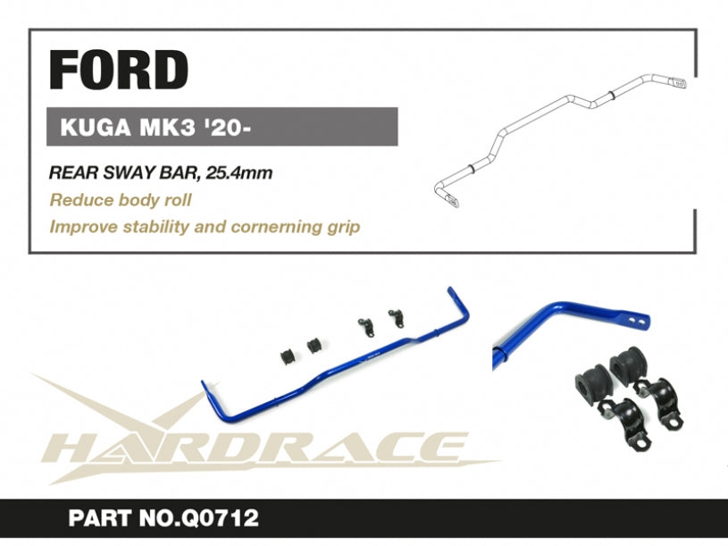 HARDRACE REAR ANTI ROLL BAR HardRace
