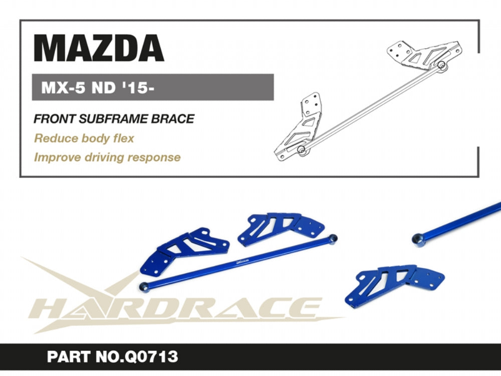 HARDRACE FRONT SUBFRAME BRACE HardRace
