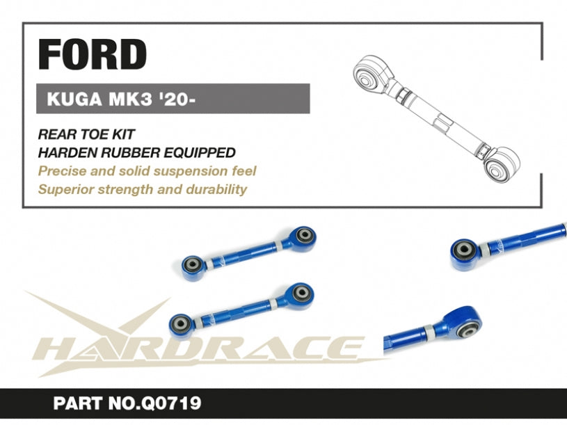 HARDRACE REAR TOE CONTROL ARM ADJUSTABLE HardRace