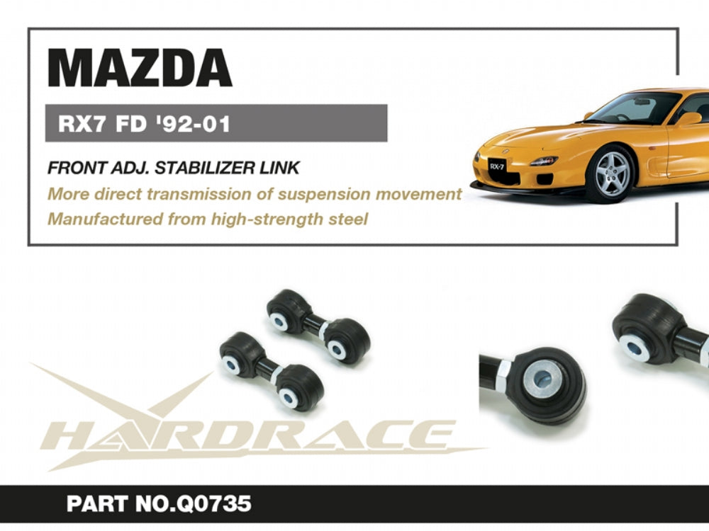 HARDRACE ANTI ROLL BAR DROP LINK ADJUSTABLE HardRace
