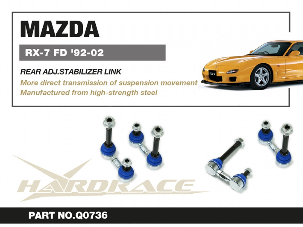 HARDRACE ANTI ROLL BAR DROP LINK ADJUSTABLE HardRace