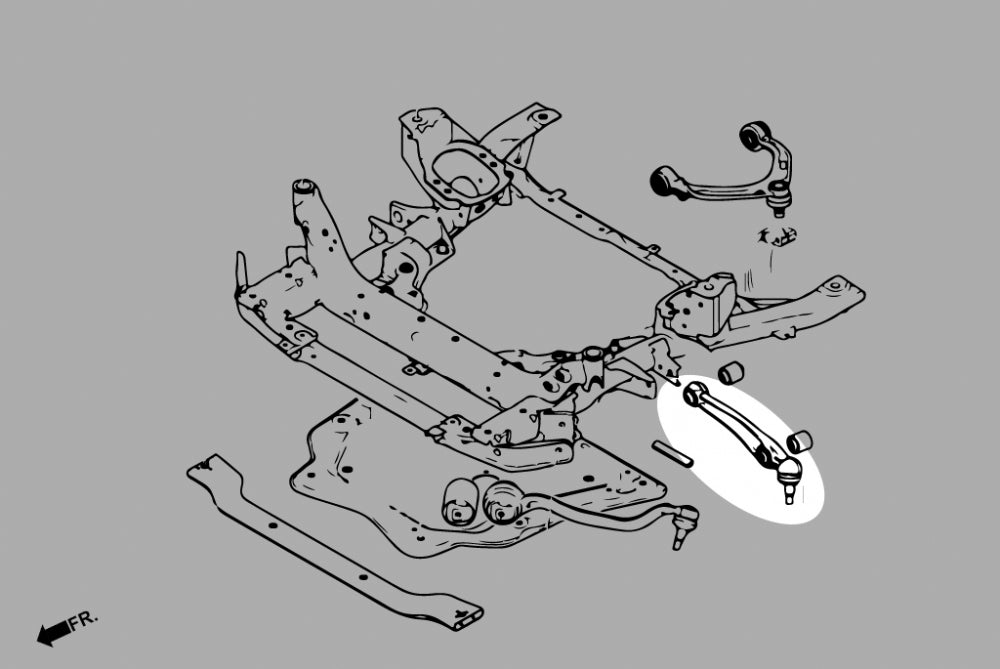 HARDRACE FRONT LOWER ARM - REAR HardRace