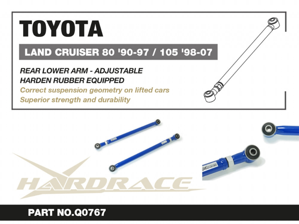 HARDRACE REAR LOWER ARM ADJUSTABLE HardRace
