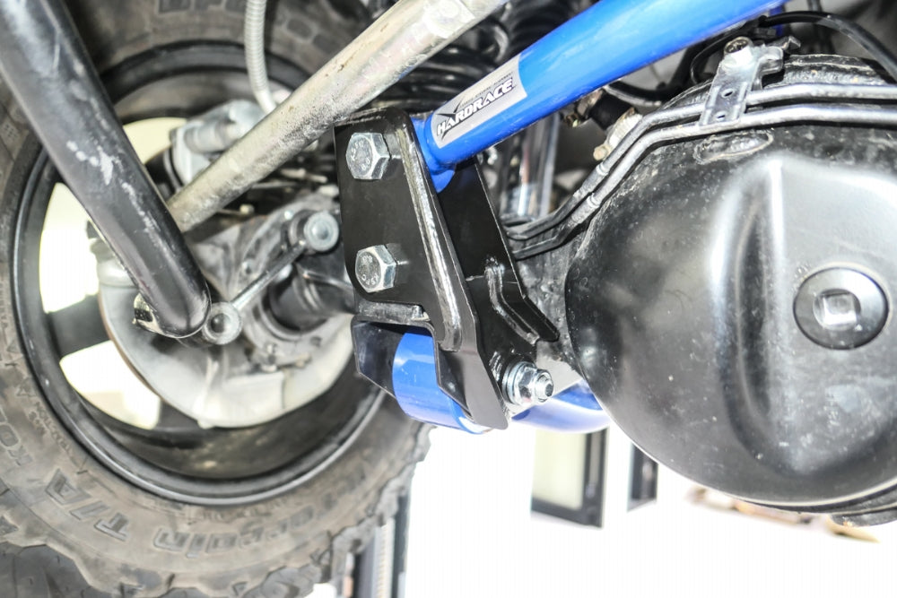 HARDRACE REAR TOE CONTROL ARM HARDENED RUBBER - 2PCS/SET HardRace