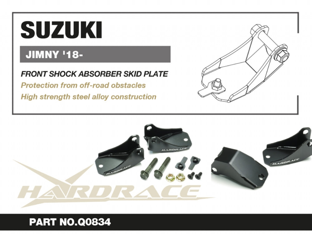 HARDRACE FRONT SHOCK ABSORBER SKID PLATE HardRace