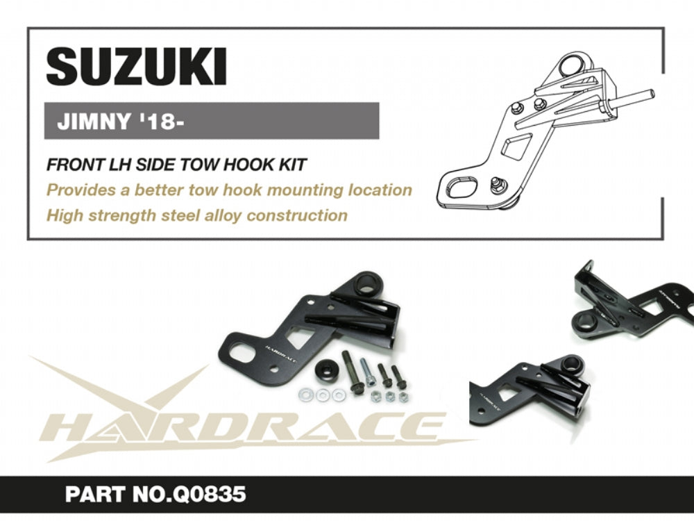 HARDRACE FRONT TOW HOOK KIT HardRace