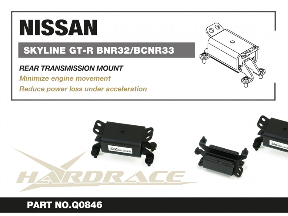 HARDRACE TRANSMISSION MOUNT REAR HardRace