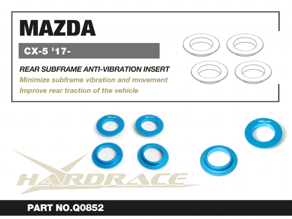 HARDRACE REAR SUBFRAME ANTI-VIBRATION INSERT HardRace