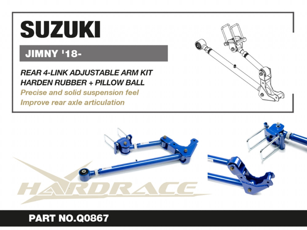 HARDRACE REAR 4 LINK ARM KIT HardRace