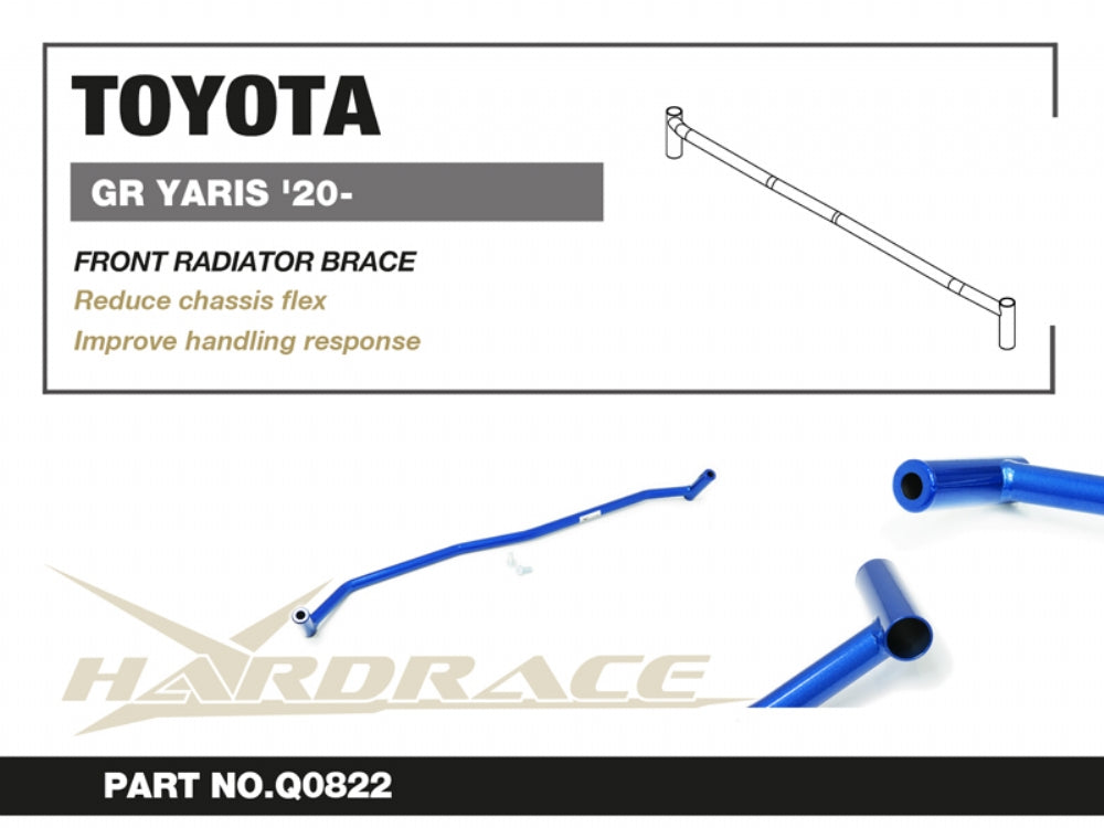 HARDRACE FRONT RADIATOR BRACE HardRace