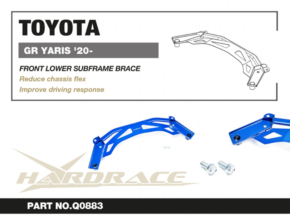 HARDRACE FRONT SUBFRAME BRACE HardRace