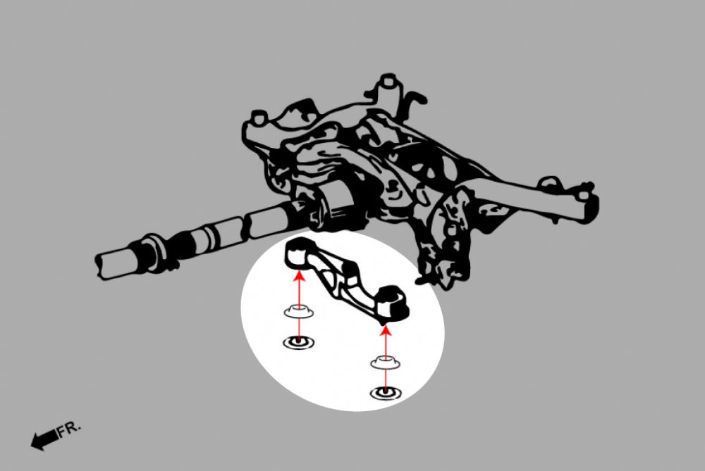 HARDRACE DIFFERENTIAL ANTI-VIBRATION INSERT - FRONT HardRace