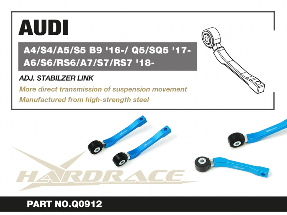 HARDRACE ANTI ROLL BAR DROP LINK ADJUSTABLE HardRace