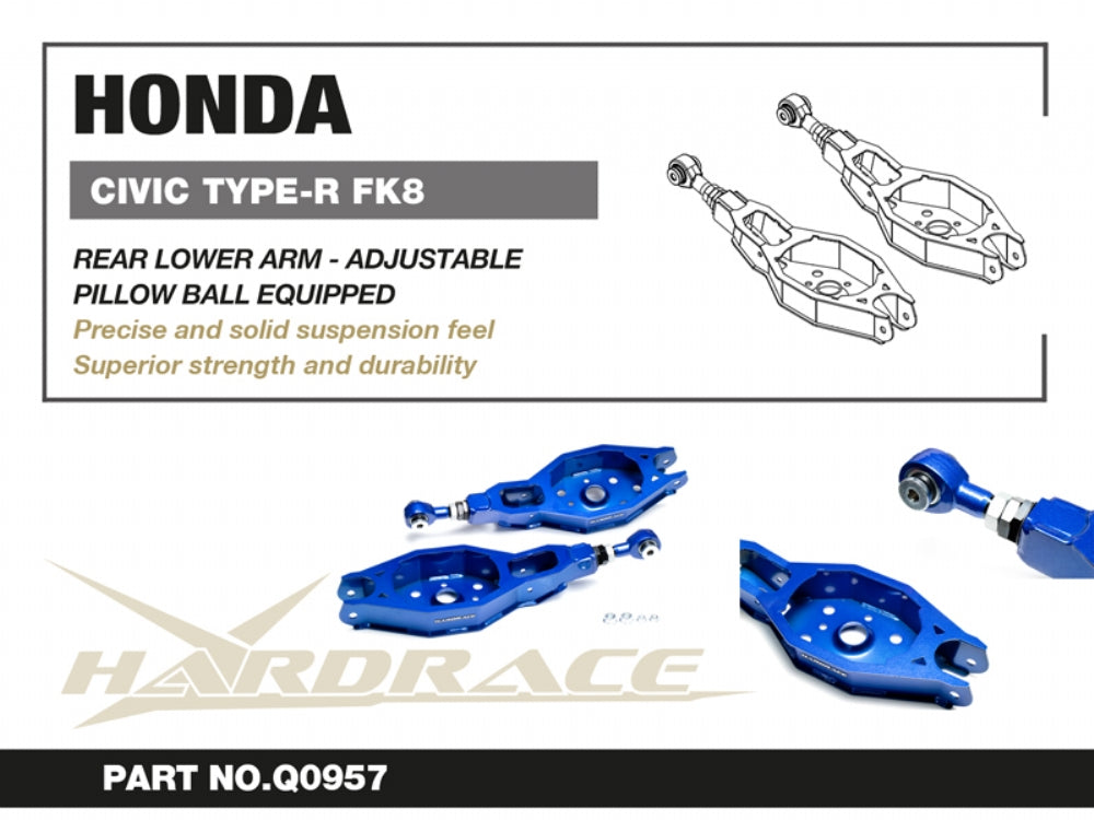 HARDRACE REAR LOWER ARM ADJUSTABLE HardRace