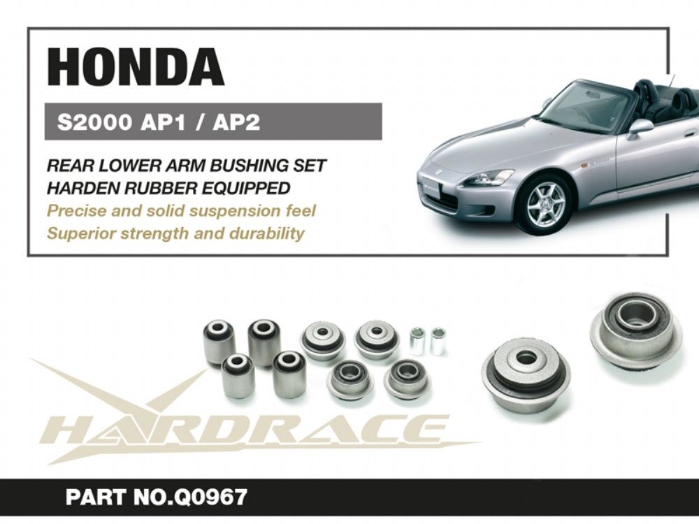 HARDRACE REAR LOWER ARM BUSH KIT HardRace