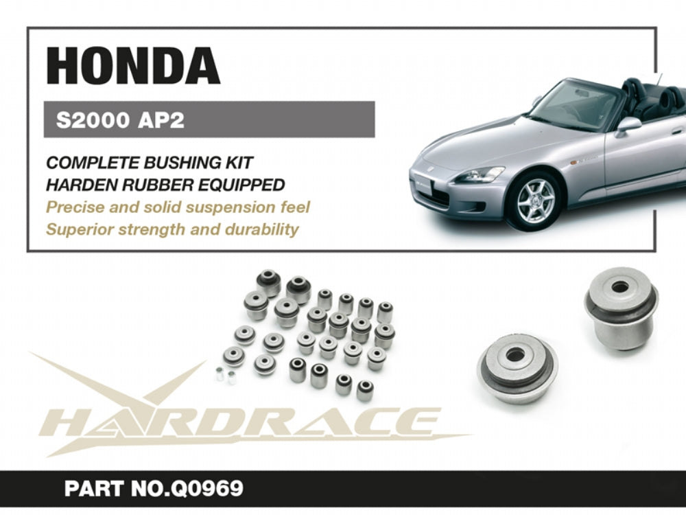 HARDRACE COMPLETE BUSH KIT HardRace